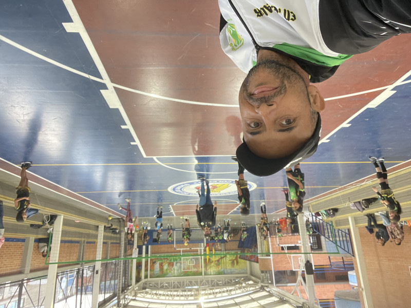 Nueva cancha cubierta Legendarios Escuela de Formacion Deportiva