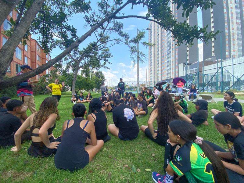 voley playa visitando a la escuela cerverus Legendarios Escuela de Formacion Deportiva